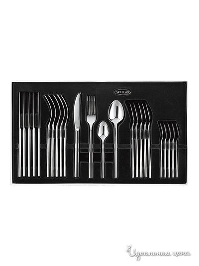 Набор столовых приборов, 24 предмета Horwood, цвет серебряный