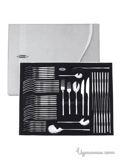 Набор столовых приборов, 58 предметов Horwood, цвет серебряный