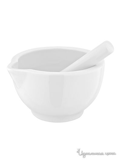 Ступка и пестик Horwood, цвет белый