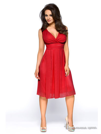 Платье KarteS-Moda, цвет красный
