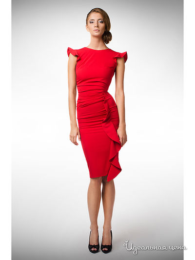 Платье KarteS-Moda, цвет красный