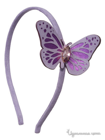 Ободок Evita Peroni, цвет сиреневый