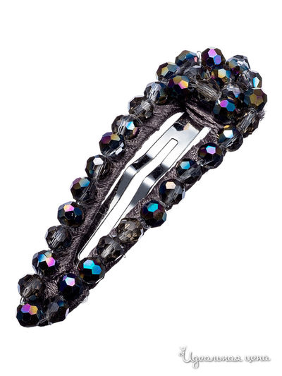 Зажим Evita Peroni, цвет серый