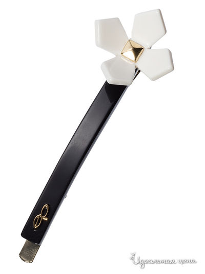 Заколка-невидимка Evita Peroni, цвет черный, белый