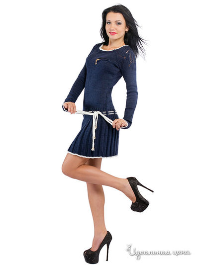 Платье Palvira, цвет темно-синий