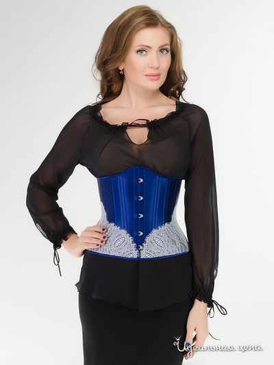 Корсет Nuance, цвет синий, белый