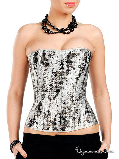 Корсет Nuance, цвет черный, серебряный