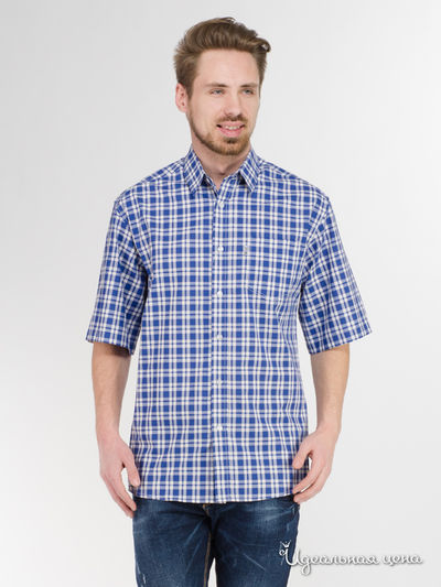 Рубашка Spun, цвет синий, белый