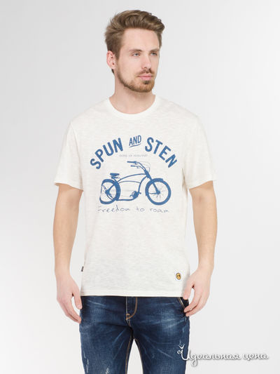 Футболка Spun, цвет молочный