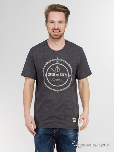 Футболка Spun, цвет серый