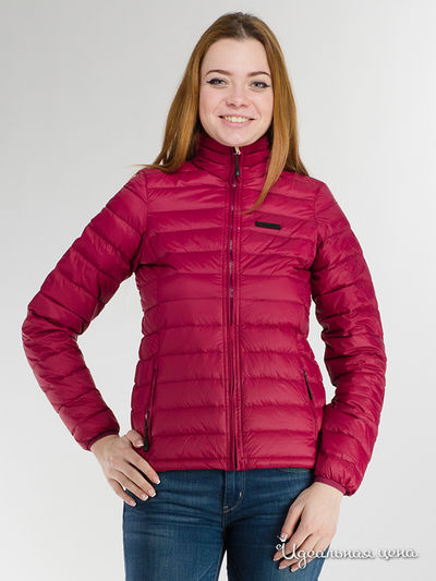 Пуховик CAT, цвет бордовый