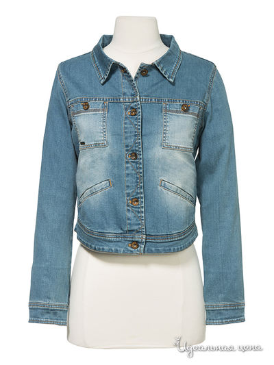 Джинсовая куртка CAT, цвет синий