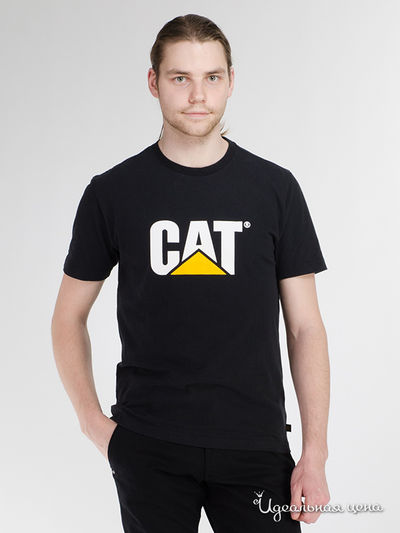 Футболка CAT, цвет черный