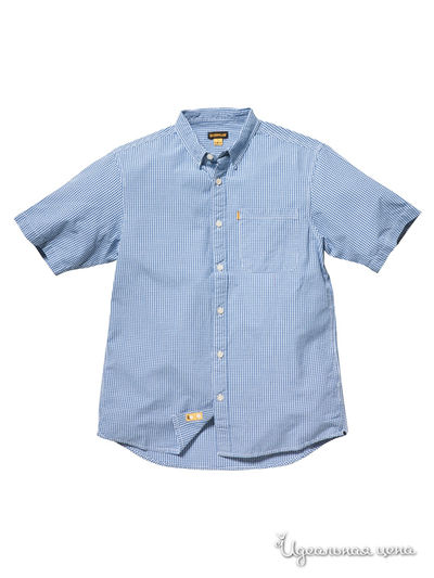 Рубашка CAT, цвет голубой