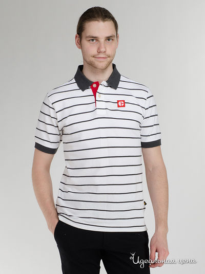 Поло CAT, цвет белый