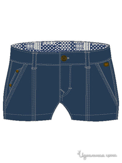 Шорты CAT, цвет синий