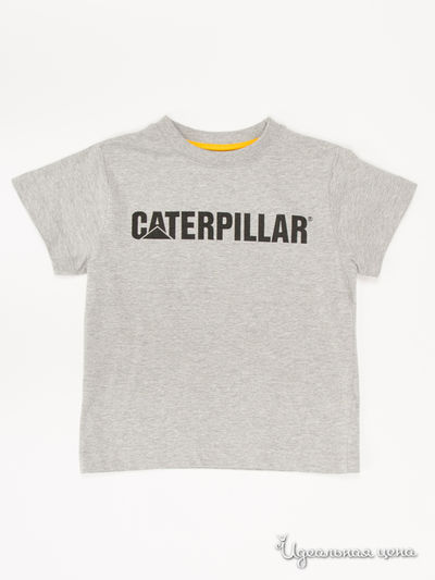 Футболка CAT, цвет серый