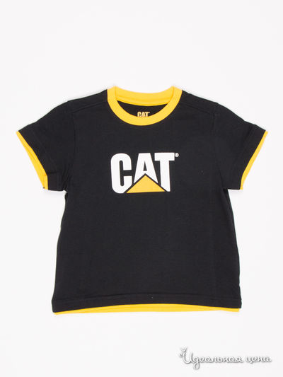 Футболка CAT, цвет черный