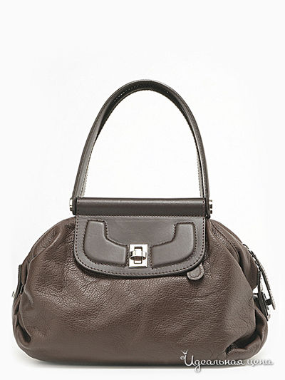 Сумка Di Gregorio, цвет темно-коричневый