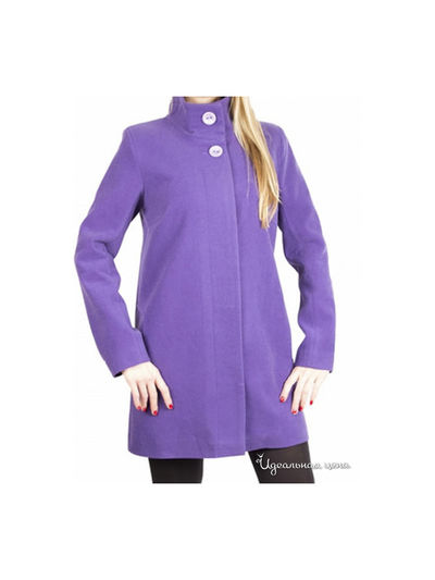 Пальто Saan, цвет фиолетовый