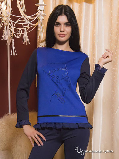 Свитшот FLF, цвет синий