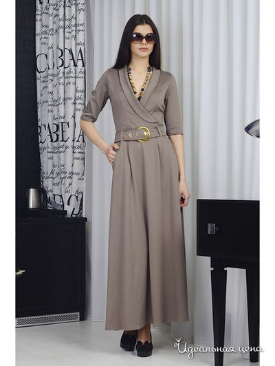 Платье FLF, цвет бежевый