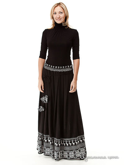 Юбка Marrushka, цвет черный, белый