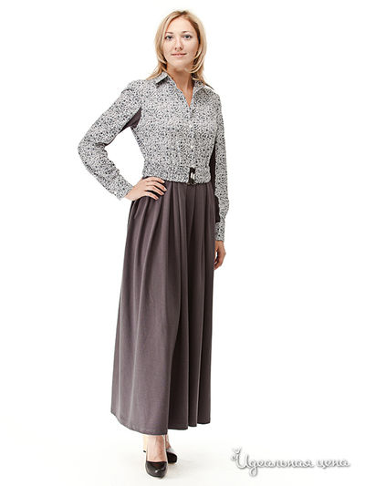 Платье Marrushka, цвет серый, темно-серый