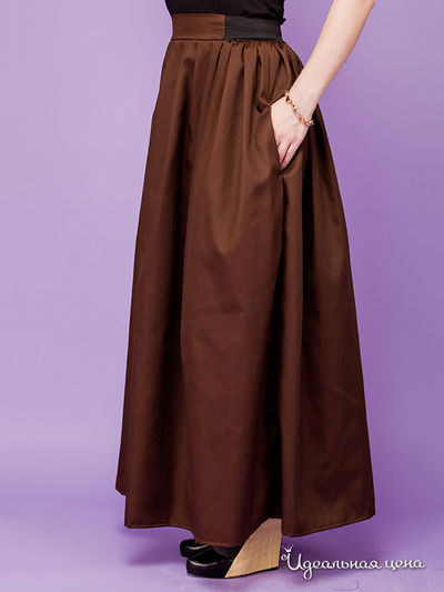 Юбка Marrushka, цвет коричневый