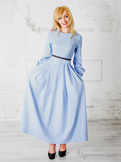 Платье Marrushka, цвет голубой