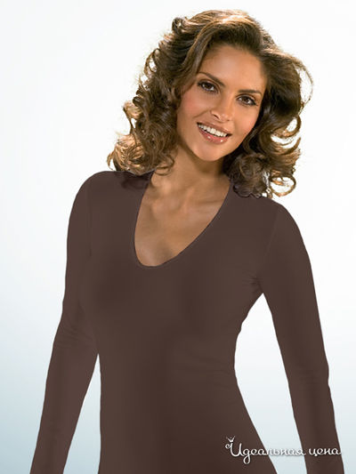 Лонгслив Bellissima, цвет коричневый