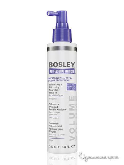 Питательное несмываемое средство для объема и густоты Bosley Pro