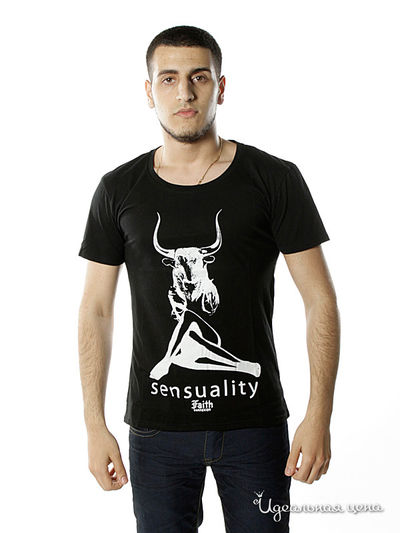 Футболка Faith Connexion, цвет черный