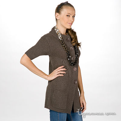 Кардиган Luisa Cerano, цвет цвет коричневый