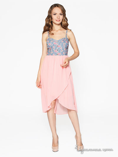 Платье Ya Los Angeles, цвет розовый