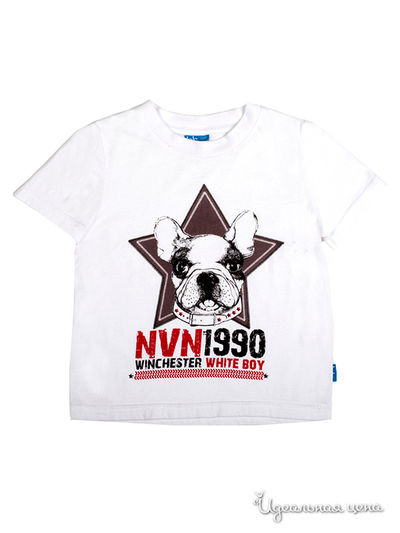 Футболка Button Blue, цвет белый