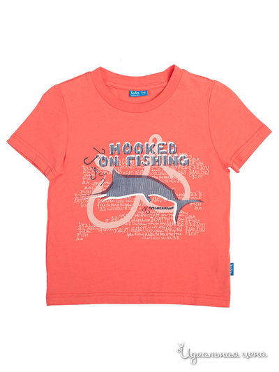 Футболка Button Blue, цвет коралловый