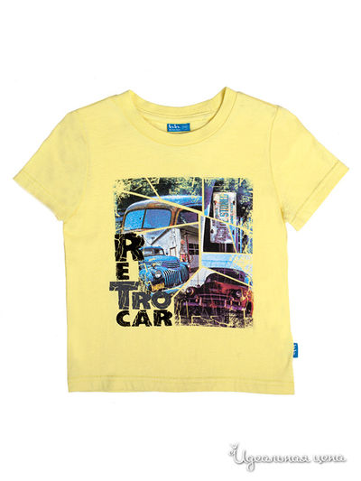 Футболка Button Blue, цвет желтый