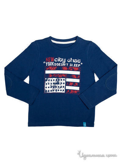 Лонгслив Button Blue, цвет синий