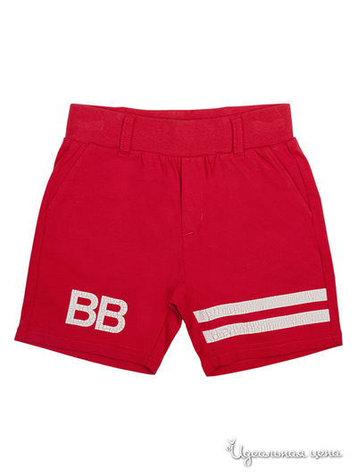 Шорты Button Blue, цвет красный