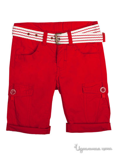 Бриджи Button Blue, цвет красный