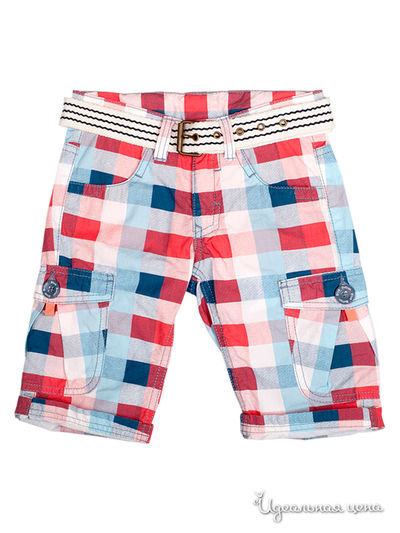 Бриджи Button Blue, цвет красный, синий