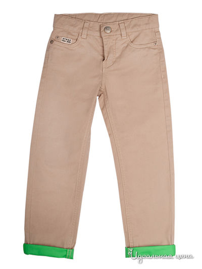 Брюки Button Blue, цвет бежевый