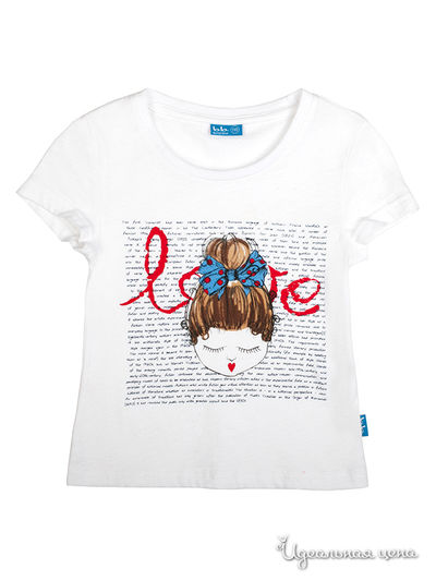 Футболка Button Blue, цвет белый