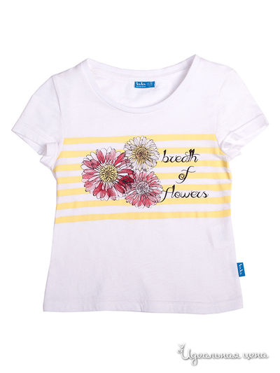 Футболка Button Blue, цвет белый