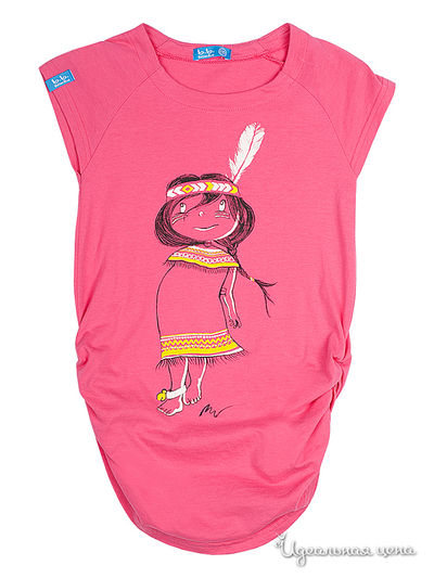 Туника Button Blue, цвет малиновый