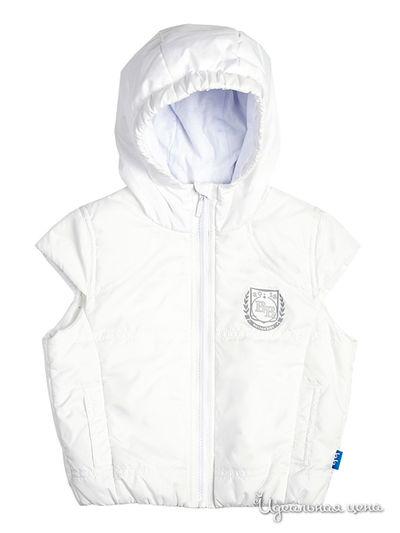 Жилет Button Blue, цвет белый