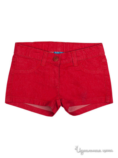 Шорты Button Blue, цвет красный