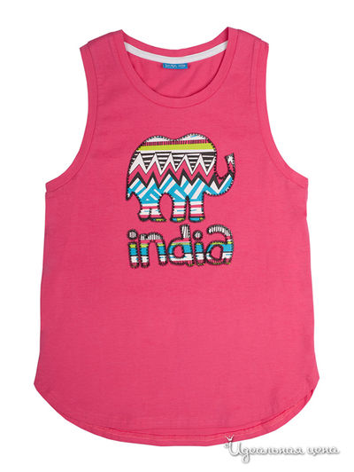 Майка Button Blue, цвет малиновый