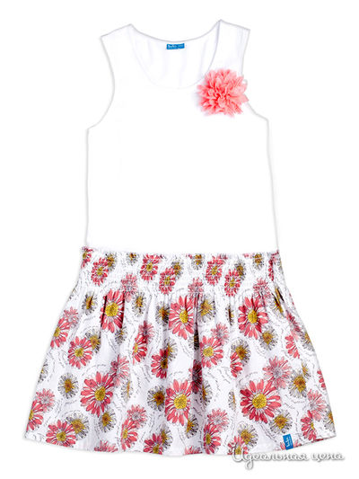 Сарафан Button Blue, цвет белый